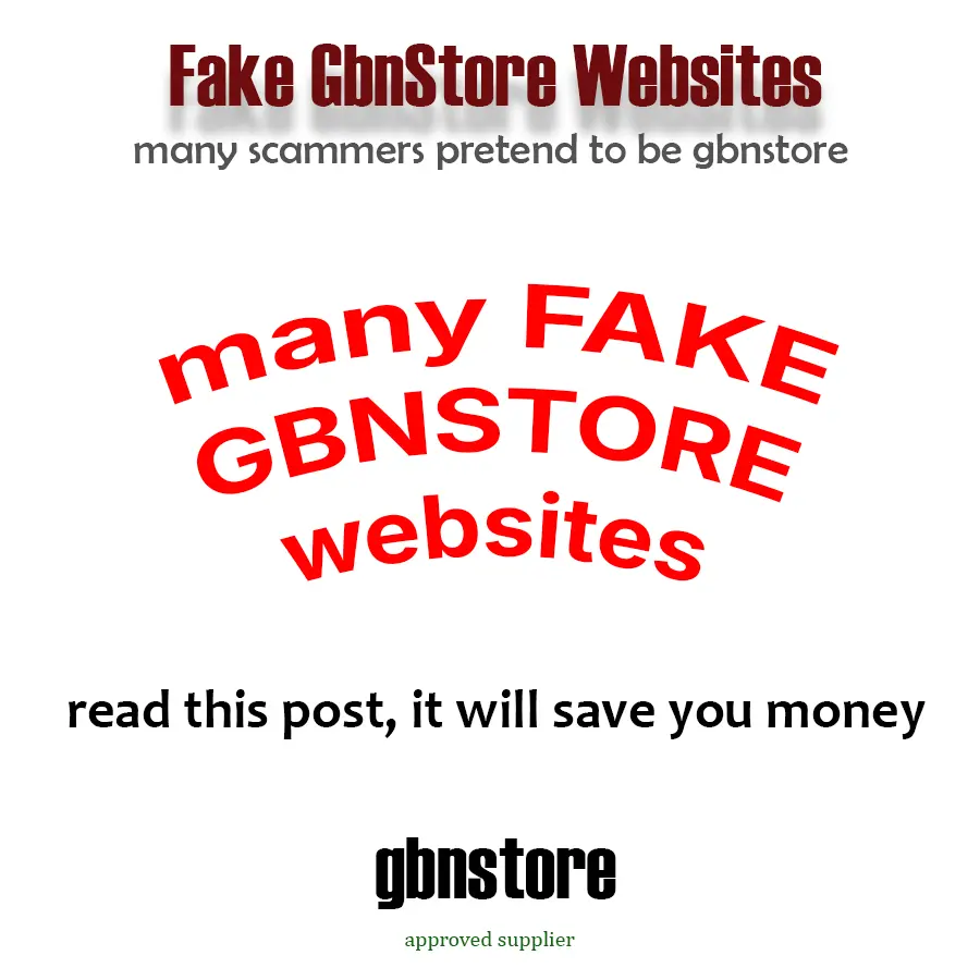 GBNStore: beware of SCAMS pretending to be gbnstore!