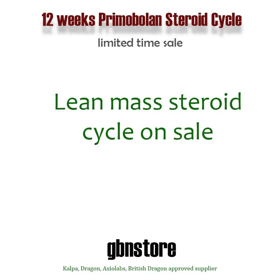 Lean mass steroid cycle on sale