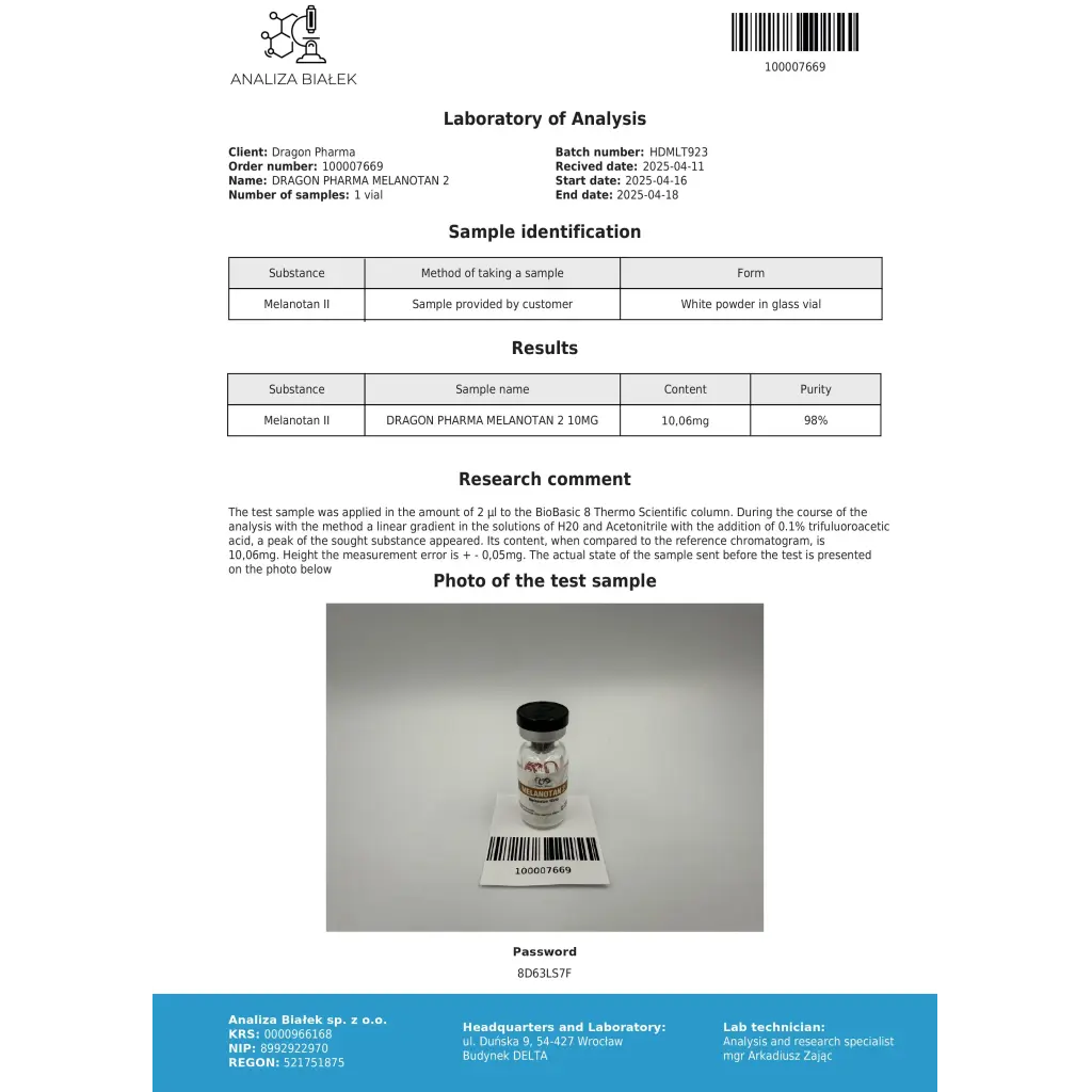 Melanotan 2 (10mg)