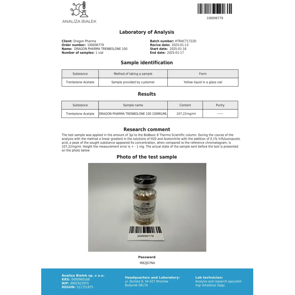 Trenbolone Acetate 100