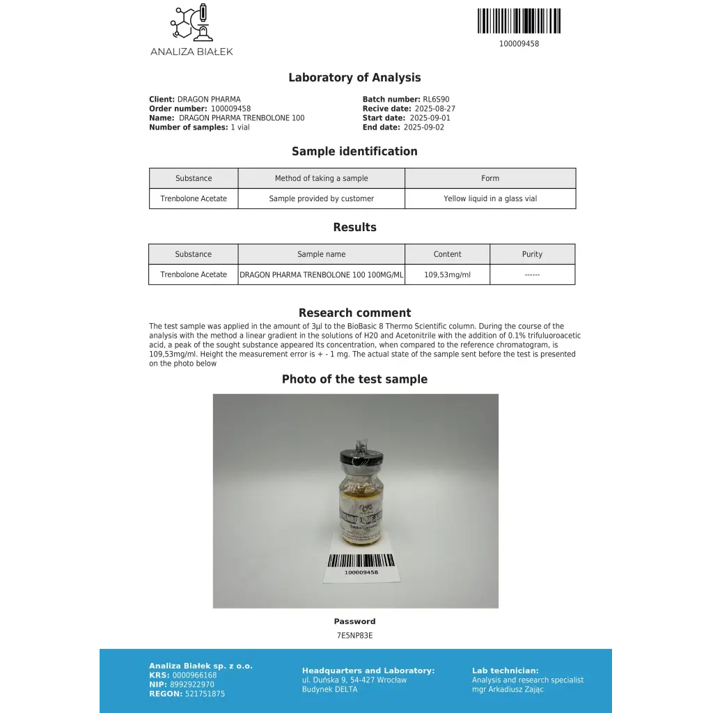 Trenbolone Acetate 100