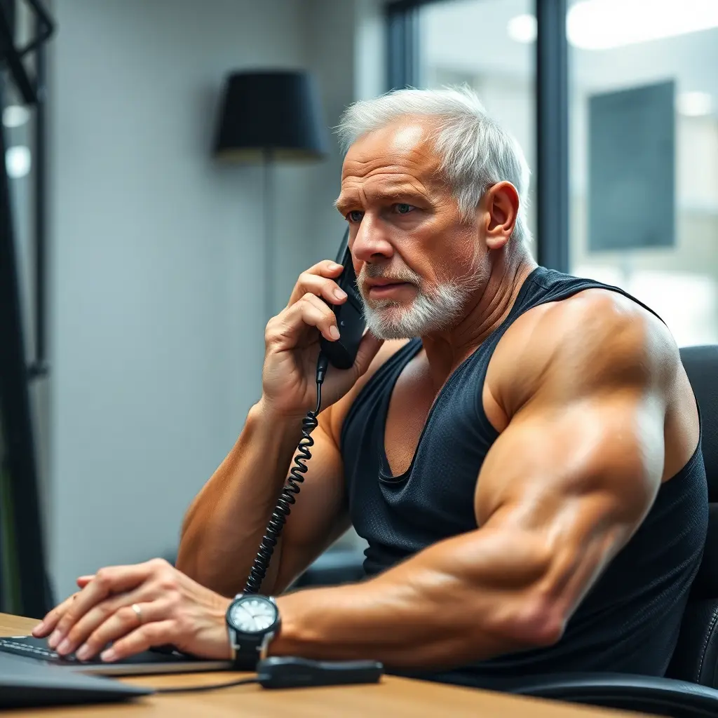 Q & A with Huge Tom - (part 7) - What a 50 years old man can use to gain muscles and feel younger?